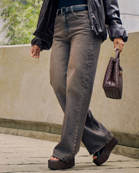PANTALON DAMA WIDE LEG TIRO ALTO REF. 18142