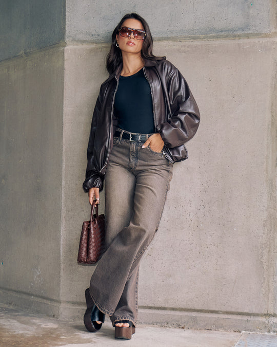 PANTALON DAMA WIDE LEG TIRO ALTO REF. 18142