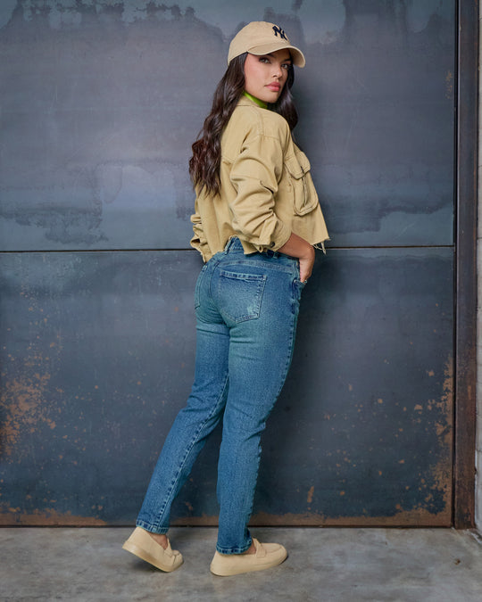PANTALON DAMA MOMFIT TIRO ALTO REF. 18157