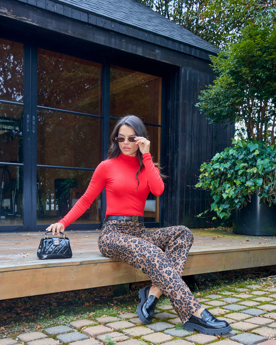 PANTALON DAMA BAGGY TIRO ALTO REF. 18260
