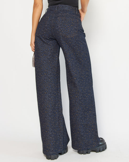 PANTALON DAMA WIDE LEG TIRO ALTO REF. 18324