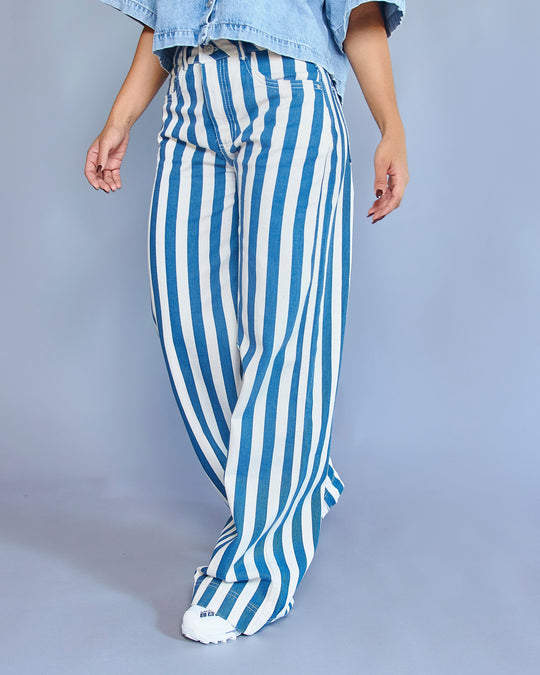 PANTALON DAMA WIDE LEG TIRO ALTO REF. 18475 (PREVENTA)