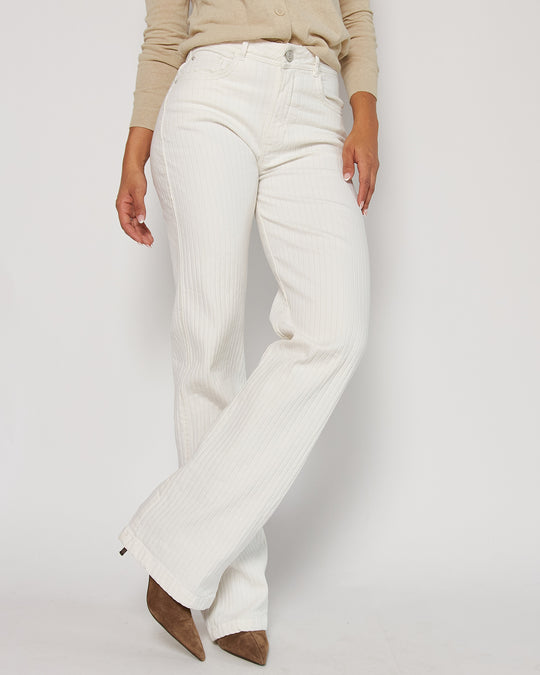 PANTALON DAMA BOTA RECTA TIRO ALTO REF. 18343-1