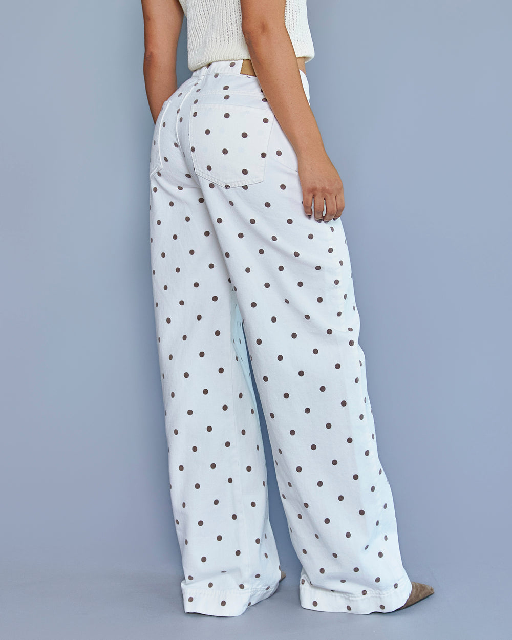 PANTALON DAMA WIDE LEG TIRO ALTO REF. 18466 (PREVENTA)