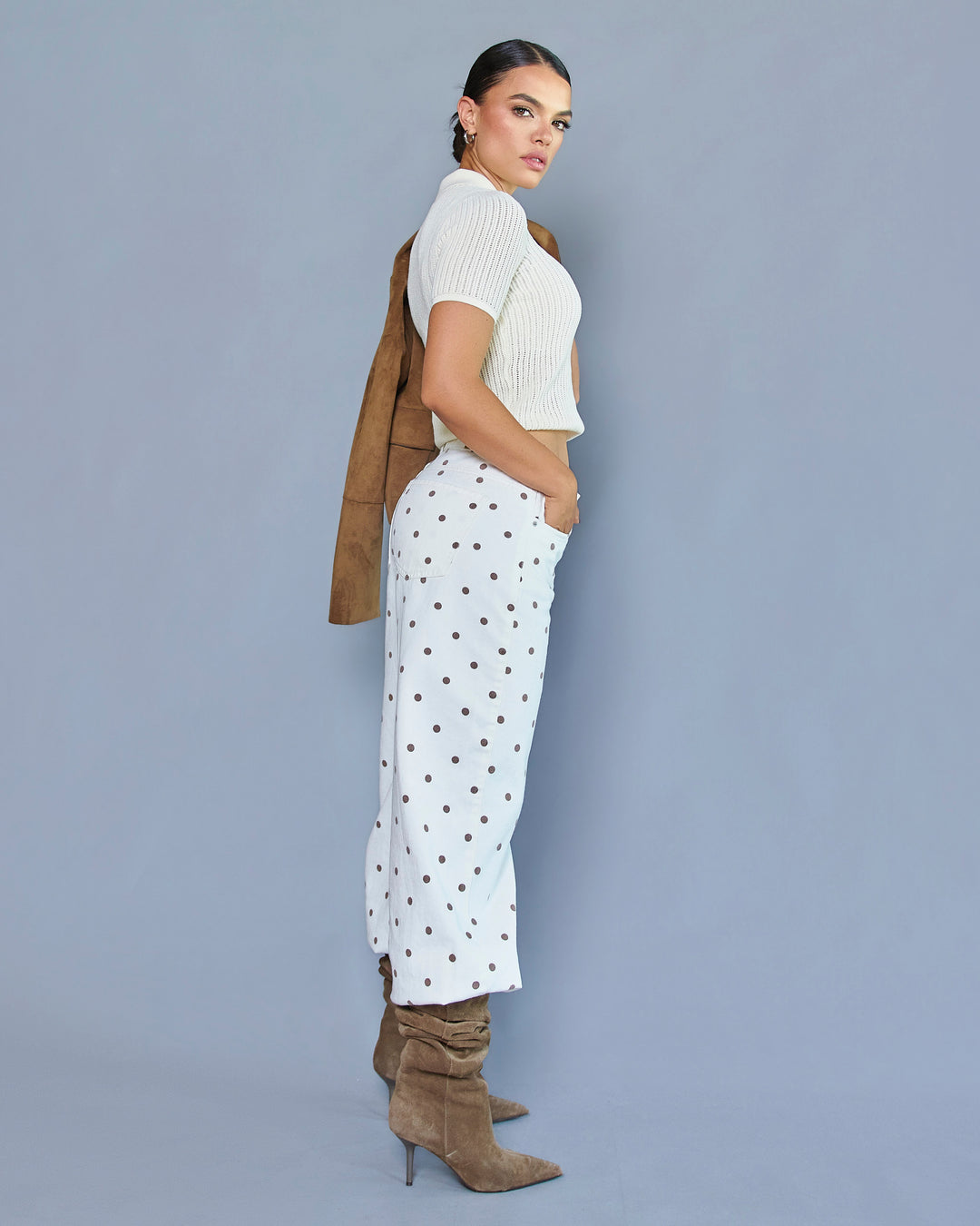 PANTALON DAMA WIDE LEG TIRO ALTO REF. 18466 (PREVENTA)