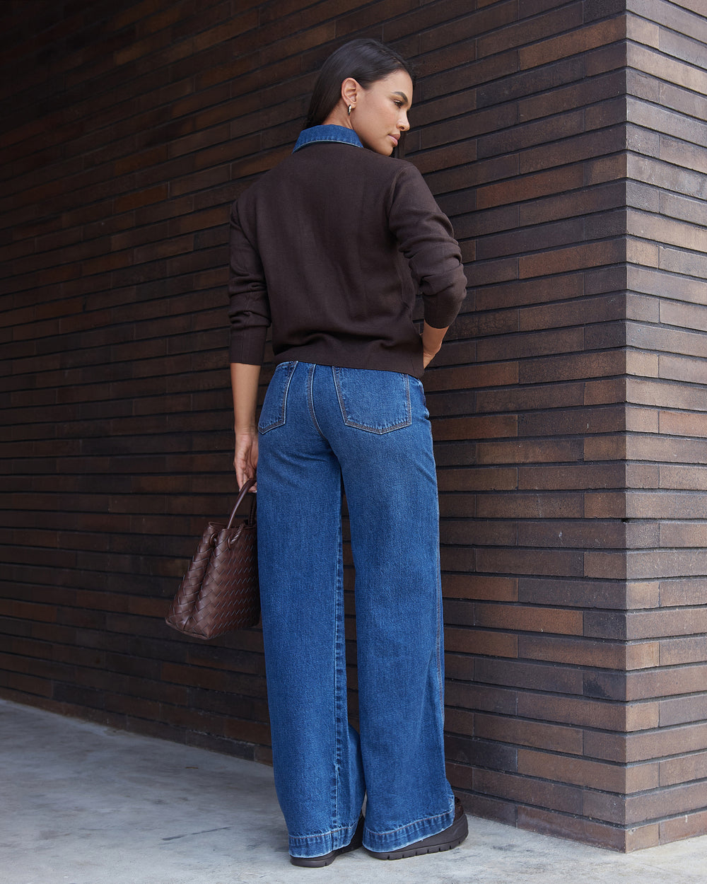 PANTALON DAMA WIDE LEG TIRO ALTO REF. 18223