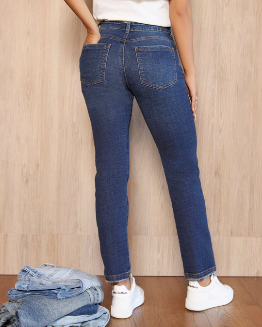 PANTALON DAMA MOMFIT TIRO ALTO REF. 18391