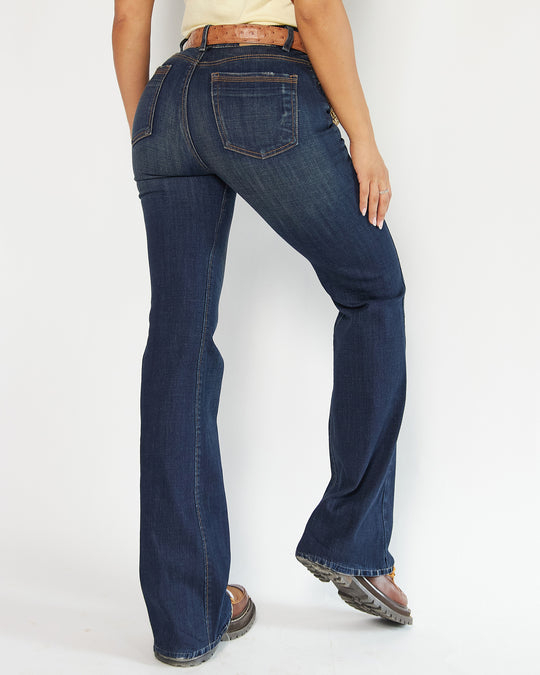 JEAN DAMA BOTA FLARE TIRO ALTO REF. 18180