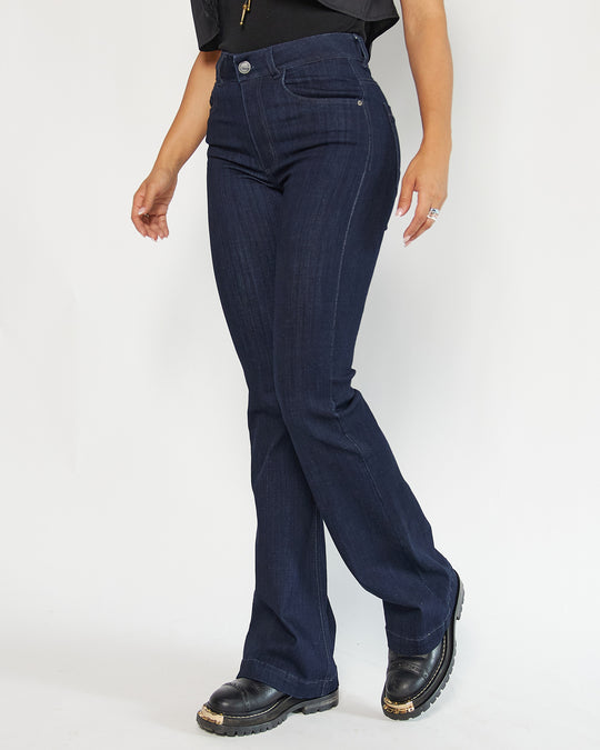 JEAN DAMA BOTA FLARE TIRO ALTO REF. 18228
