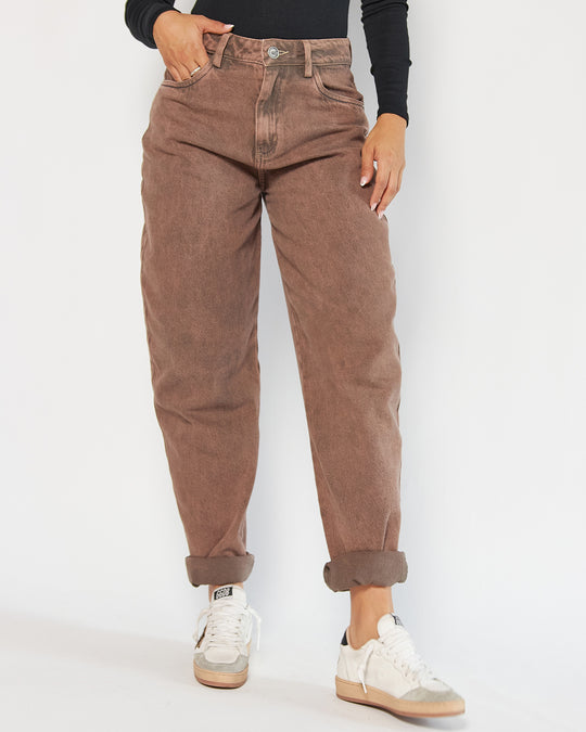 PANTALON DAMA BALLON TIRO ALTO REF. 18230