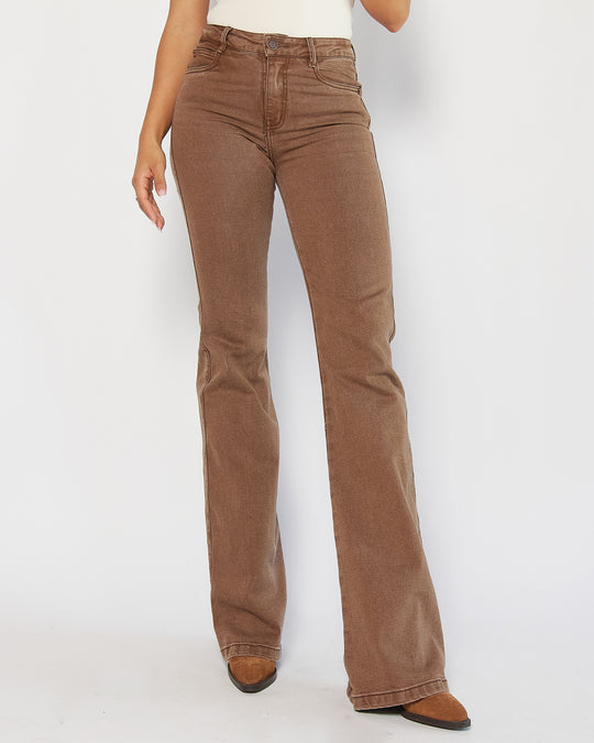 JEAN DAMA BOTA FLARE TIRO ALTO REF. 18311
